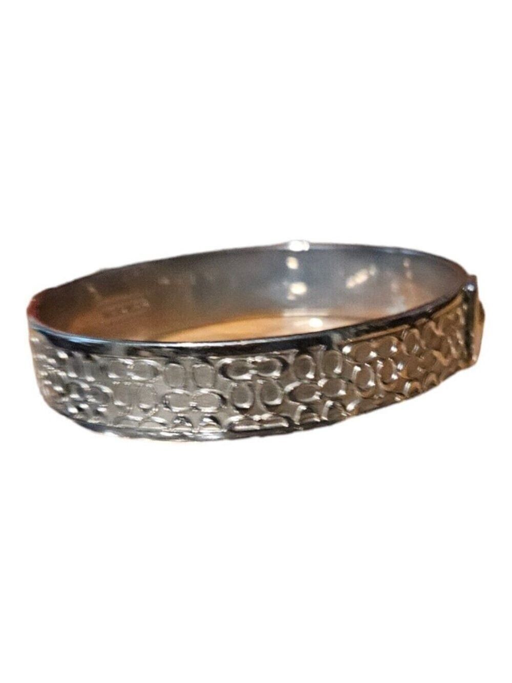 Coach Silver Bracelet One Size